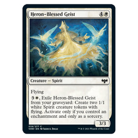 Heron-Blessed Geist : INNISTRAD CRIMSON VOW - 019/277