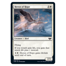Heron of Hope : INNISTRAD CRIMSON VOW - 018/277