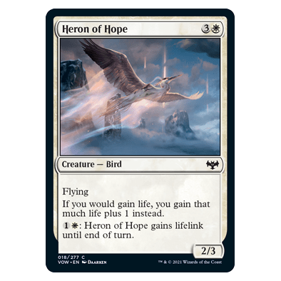 Heron of Hope : INNISTRAD CRIMSON VOW - 018/277