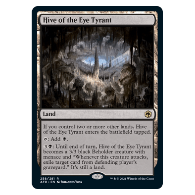 Hive of the Eye Tyrant : DUNGEONS & DRAGONS: ADVENTURES IN THE FORGOTTEN REALMS - 258/281