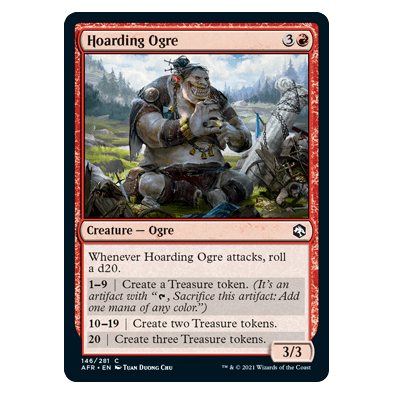 Hoarding Ogre : DUNGEONS & DRAGONS: ADVENTURES IN THE FORGOTTEN REALMS - 146/281