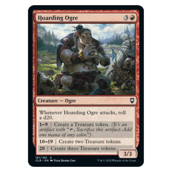 Hoarding Ogre : DUNGEONS & DRAGONS: BATTLE FOR BALDUR'S GATE - 181/361