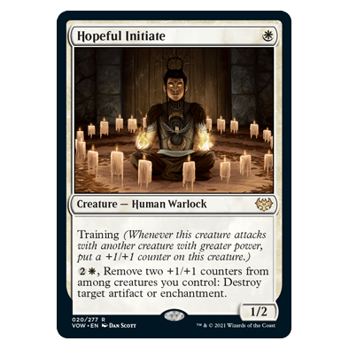 Hopeful Initiate : INNISTRAD CRIMSON VOW - 020/277