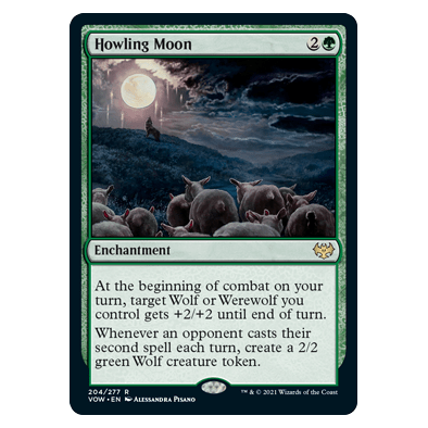 Howling Moon : INNISTRAD CRIMSON VOW - 204/277