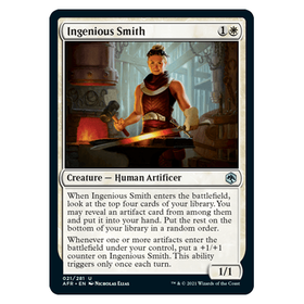 Ingenious Smith : DUNGEONS & DRAGONS: ADVENTURES IN THE FORGOTTEN REALMS - 021/281