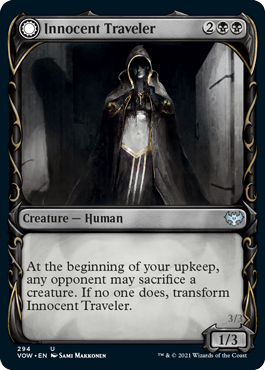 Innocent Traveler // Malicious Invader : INNISTRAD CRIMSON VOW - 294 - Lockett Labs UK