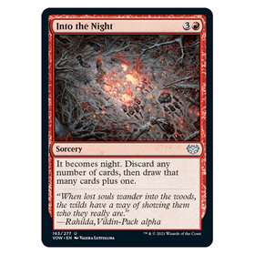 Into the Night : INNISTRAD CRIMSON VOW - 163/277