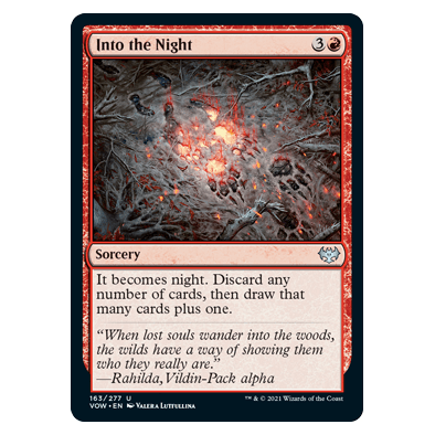 Into the Night : INNISTRAD CRIMSON VOW - 163/277