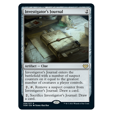Investigator's Journal : INNISTRAD CRIMSON VOW - 258/277