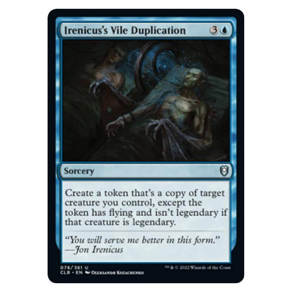 Irenicus's Vile Duplication : DUNGEONS & DRAGONS: BATTLE FOR BALDUR'S GATE - 078/361