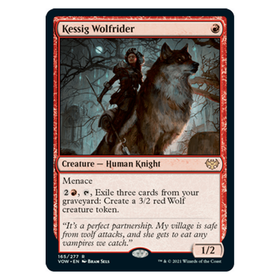 Kessig Wolfrider : INNISTRAD CRIMSON VOW - 165/277