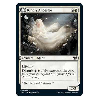 Kindly Ancestor // Ancestor's Embrace : INNISTRAD CRIMSON VOW - 022/277