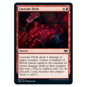 Lacerate Flesh : INNISTRAD CRIMSON VOW - 166/277