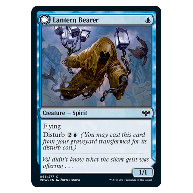 Lantern Bearer // Lanterns Lift : INNISTRAD CRIMSON VOW - 066/277