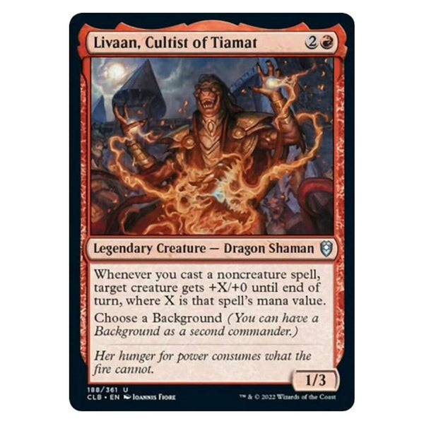 Livaan, Cultist of Tiamat : DUNGEONS & DRAGONS: BATTLE FOR BALDUR'S GATE - 188/361