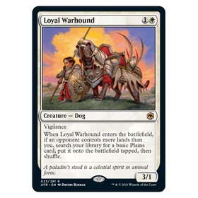 Loyal Warhound : DUNGEONS & DRAGONS: ADVENTURES IN THE FORGOTTEN REALMS - 023/281
