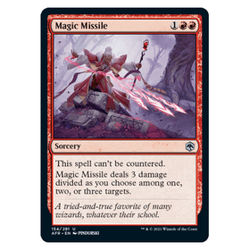 Magic Missile : DUNGEONS & DRAGONS: ADVENTURES IN THE FORGOTTEN REALMS - 154/281
