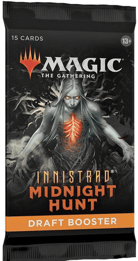 Magic The Gathering : Innistrad: Midnight Hunt - Draft Booster Pack - Lockett Labs UK