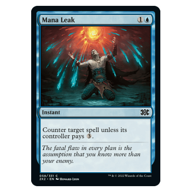 Mana Leak : DOUBLE MASTERS 2022 - 058/331