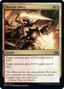 Martial Glory : DOUBLE MASTERS 2022 - 249/331 - Lockett Labs UK