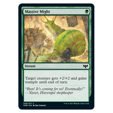 Massive Might : INNISTRAD CRIMSON VOW - 208/277