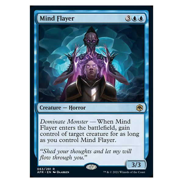 Mind Flayer : DUNGEONS & DRAGONS: ADVENTURES IN THE FORGOTTEN REALMS - 063/281