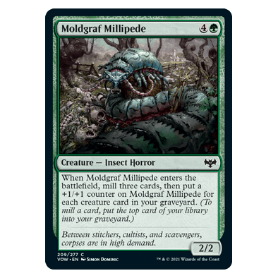 Moldgraf Millipede : INNISTRAD CRIMSON VOW - 209/277