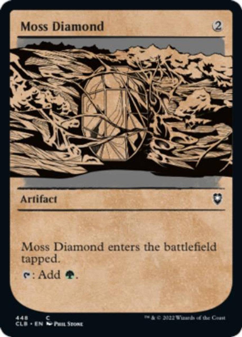 Moss Diamond (Showcase) : DUNGEONS & DRAGONS: BATTLE FOR BALDUR'S GATE - 448 - Lockett Labs UK