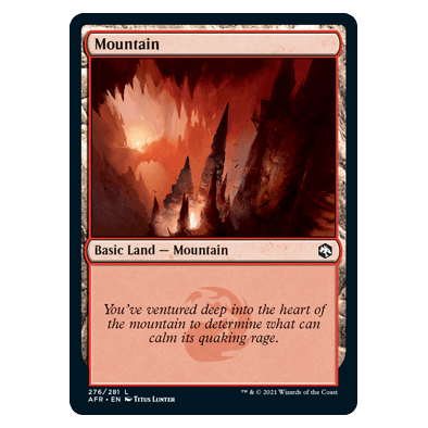 Mountain : DUNGEONS & DRAGONS: ADVENTURES IN THE FORGOTTEN REALMS - 276/281