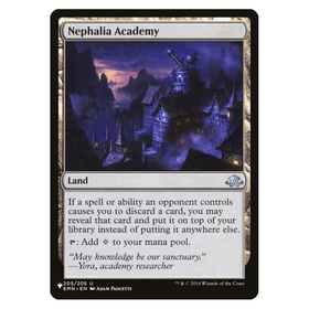 Nephalia Academy : THE LIST