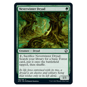 Neverwinter Dryad : DUNGEONS & DRAGONS: ADVENTURES IN THE FORGOTTEN REALMS - 195/281