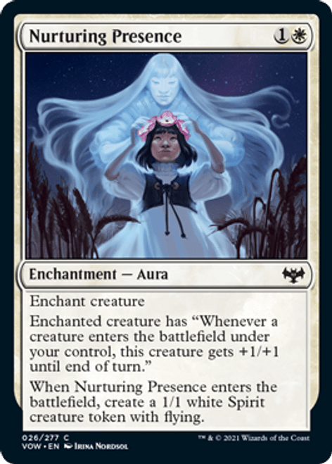 Nurturing Presence : INNISTRAD CRIMSON VOW - 026/277 - Lockett Labs UK