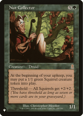 Nut Collector : THE LIST - Lockett Labs UK