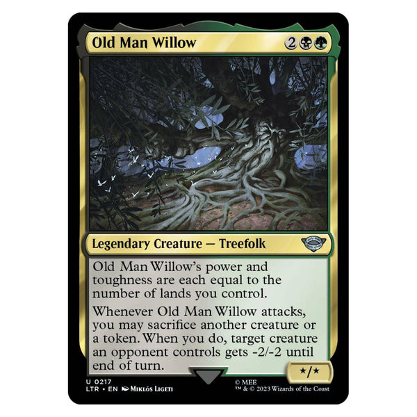 Old Man Willow (Foil) : THE LORD OF THE RINGS: TALES OF MIDDLE-EARTH - 0217