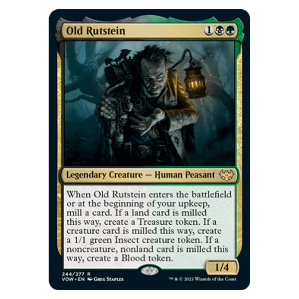 Old Rutstein : INNISTRAD CRIMSON VOW - 244/277