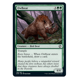 Owlbear : DUNGEONS & DRAGONS: ADVENTURES IN THE FORGOTTEN REALMS - 198/281