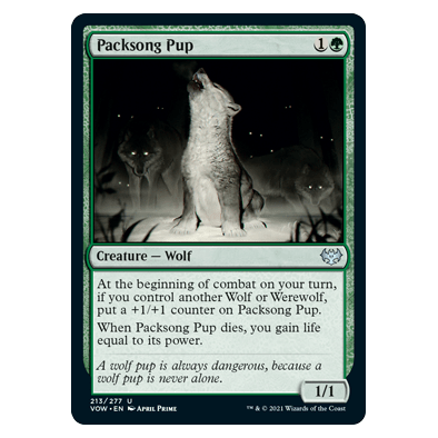 Packsong Pup : INNISTRAD CRIMSON VOW - 213/277