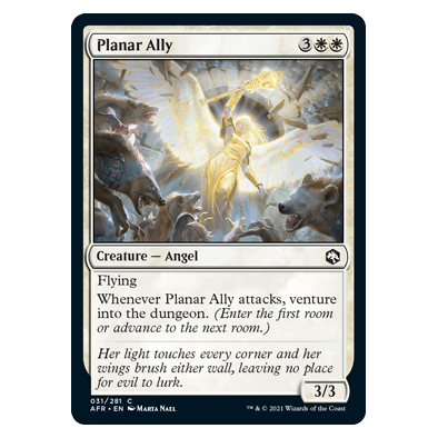 Planar Ally : DUNGEONS  DRAGONS: ADVENTURES IN THE FORGOTTEN REALMS - 031/281
