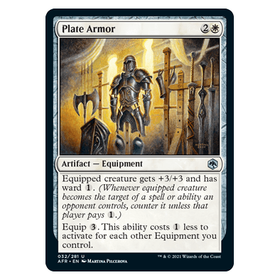 Plate Armor : DUNGEONS & DRAGONS: ADVENTURES IN THE FORGOTTEN REALMS - 032/281