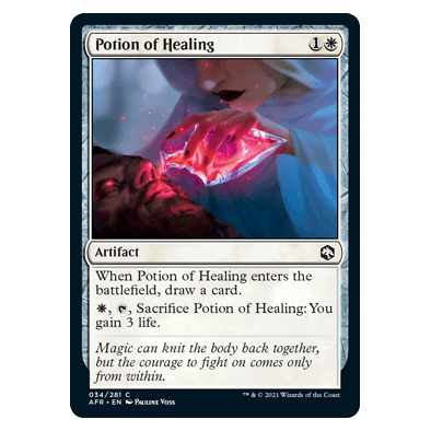 Potion of Healing : DUNGEONS & DRAGONS: ADVENTURES IN THE FORGOTTEN REALMS - 034/281