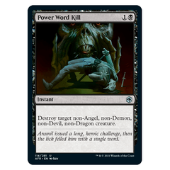 Power Word Kill : DUNGEONS & DRAGONS: ADVENTURES IN THE FORGOTTEN REALMS - 114/281
