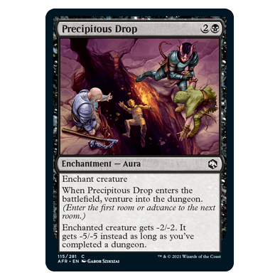 Precipitous Drop : DUNGEONS & DRAGONS: ADVENTURES IN THE FORGOTTEN REALMS - 115/281