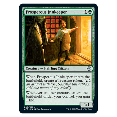 Prosperous Innkeeper : DUNGEONS & DRAGONS: ADVENTURES IN THE FORGOTTEN REALMS - 200/281