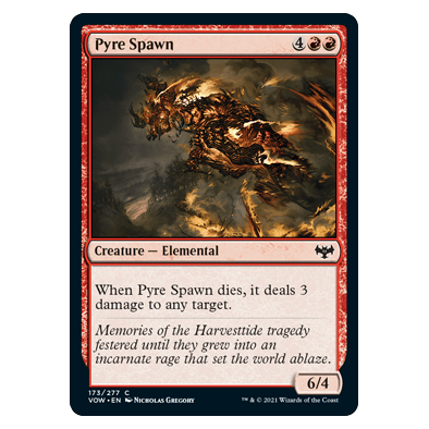 Pyre Spawn : INNISTRAD CRIMSON VOW - 173/277