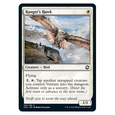 Ranger's Hawk : DUNGEONS & DRAGONS: ADVENTURES IN THE FORGOTTEN REALMS - 037/281