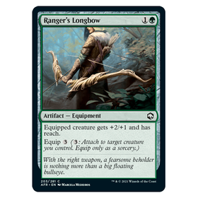 Ranger's Longbow : DUNGEONS & DRAGONS: ADVENTURES IN THE FORGOTTEN REALMS - 203/281