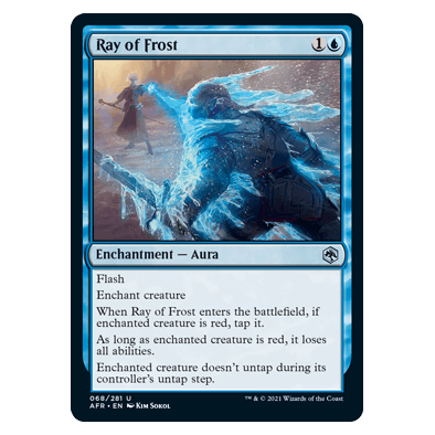 Ray of Frost : DUNGEONS & DRAGONS: ADVENTURES IN THE FORGOTTEN REALMS - 068/281