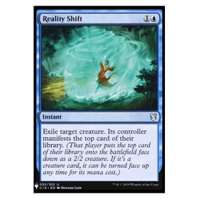 Reality Shift : THE LIST