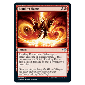 Rending Flame : INNISTRAD CRIMSON VOW - 175/277