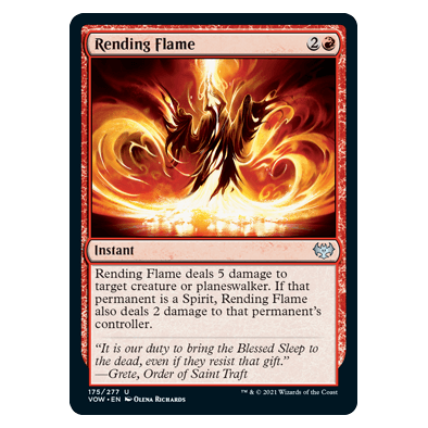 Rending Flame : INNISTRAD CRIMSON VOW - 175/277